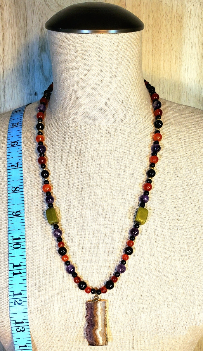 Amethyst Slice: Sold as a pair