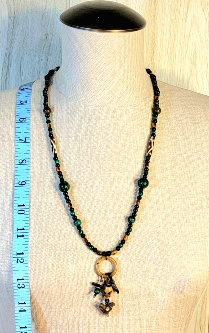 2 Shark Tooth necklaces: Sold as a pair.