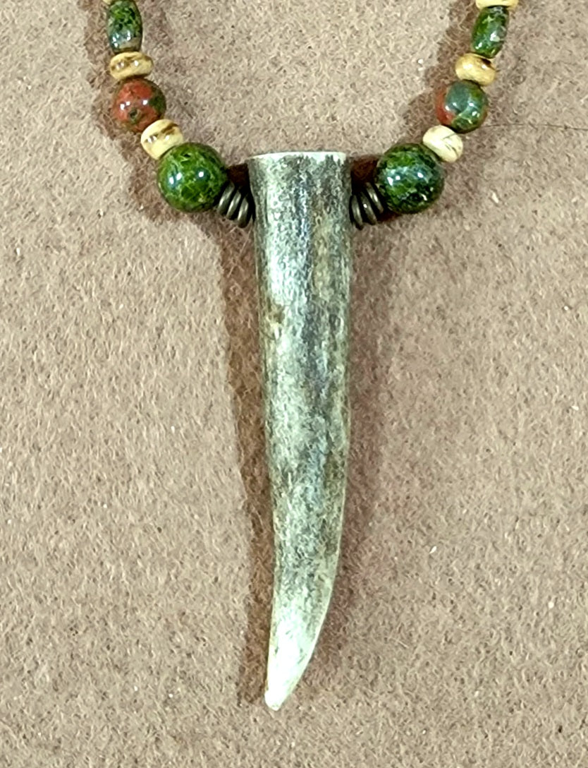Antler Point: Unakite, Reed & Wood