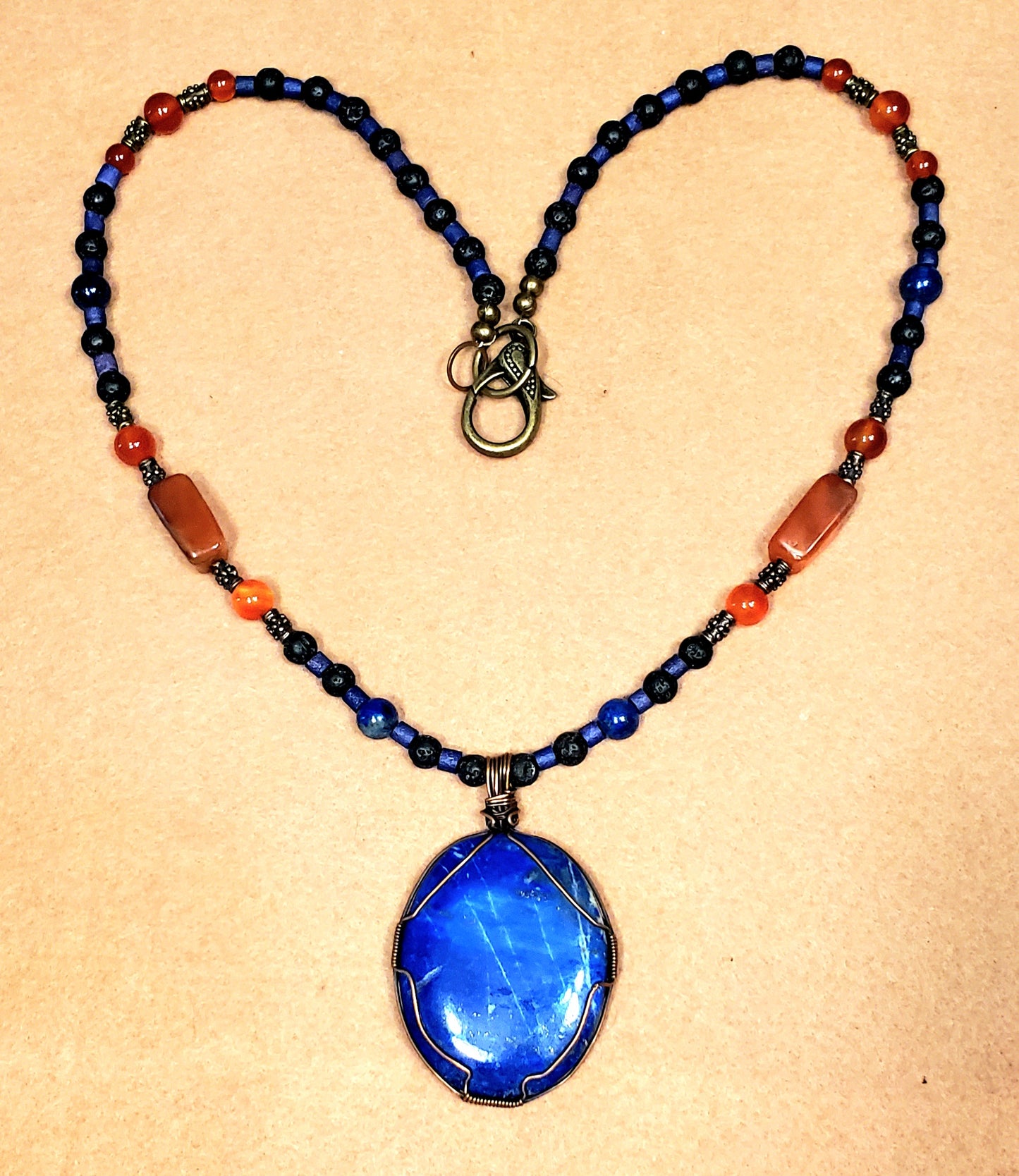 Lapis Cabochon: Sold as a pair.