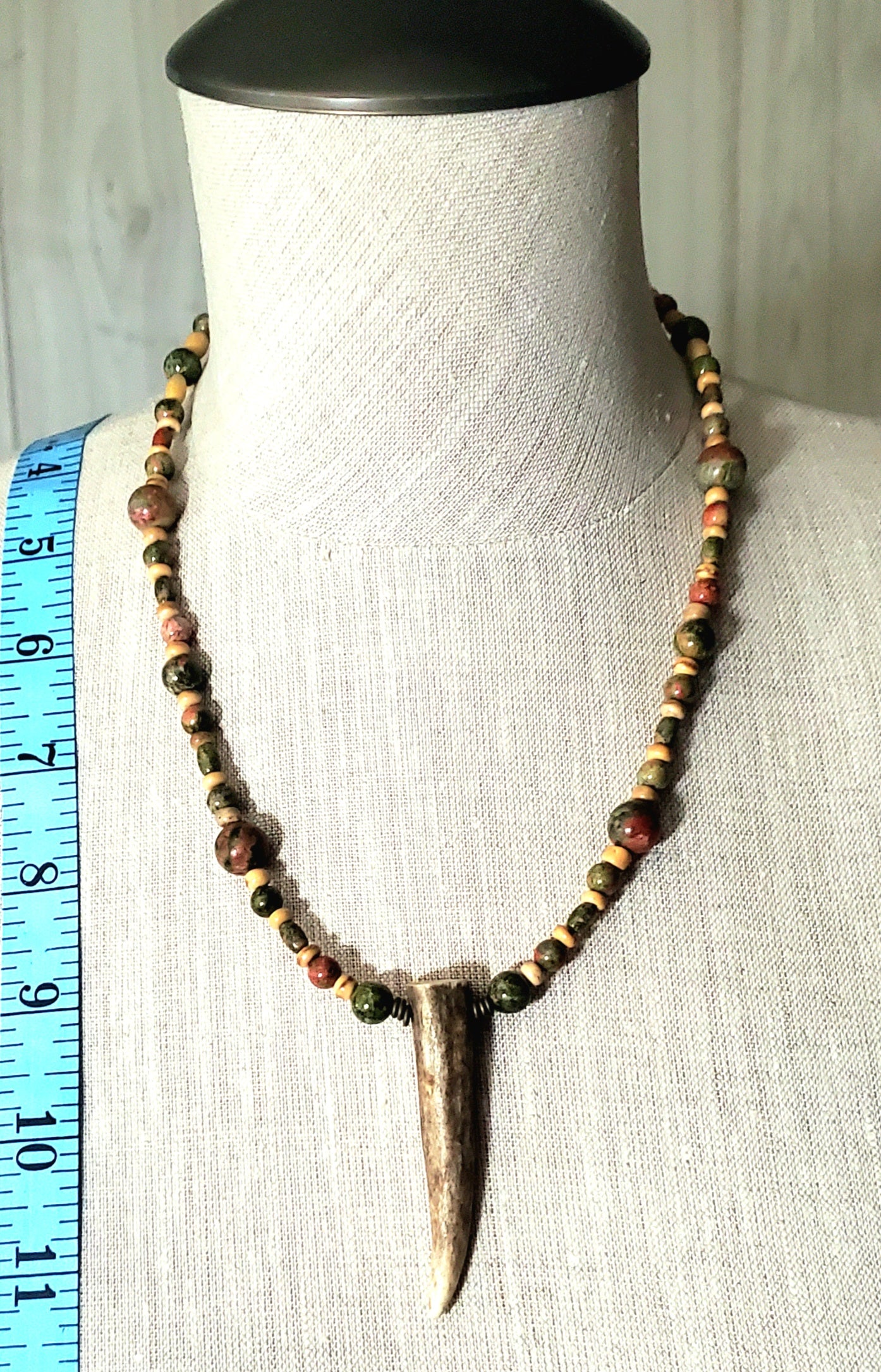 Antler Point: Unakite, Reed & Wood