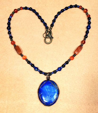 Lapis Cabochon: Sold as a pair.