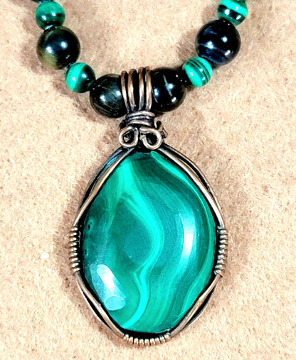 Malachite Cabochon: Sold as a pair.