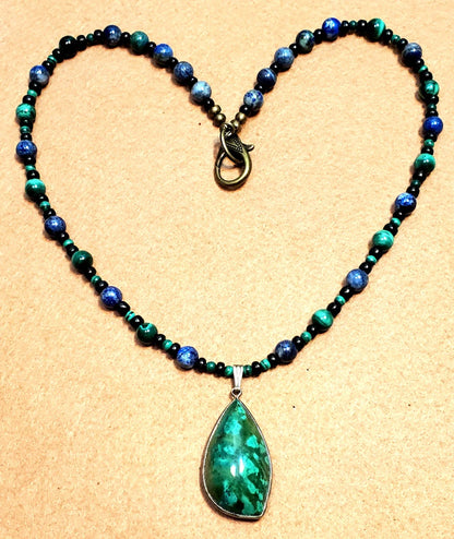 Copper World Malachite: Sold as a pair.