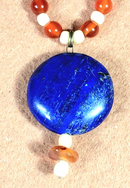 Lapis Drop Bead: Sold as a pair.