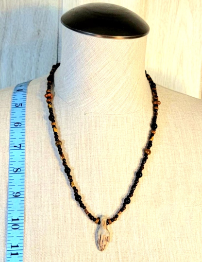 2 Hand pendant necklaces: Sold as a pair.