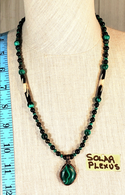 Malachite Cabochon: Sold as a pair.